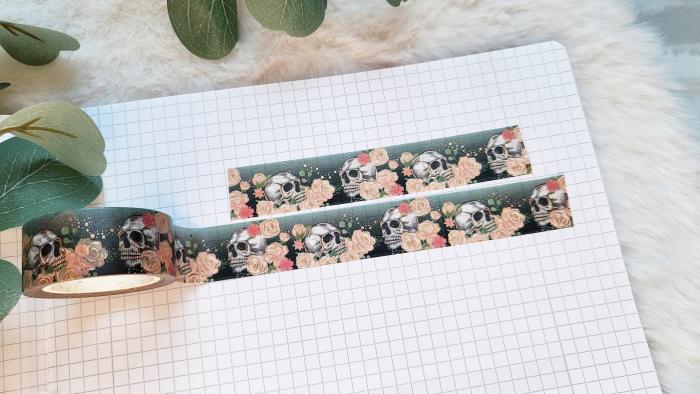 Washi Tape Totenkopf